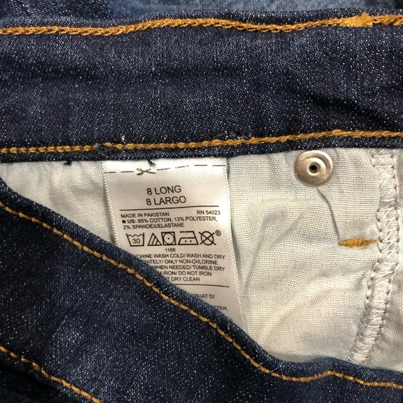 Old navy jeans 8 long - Picture 4 of 4